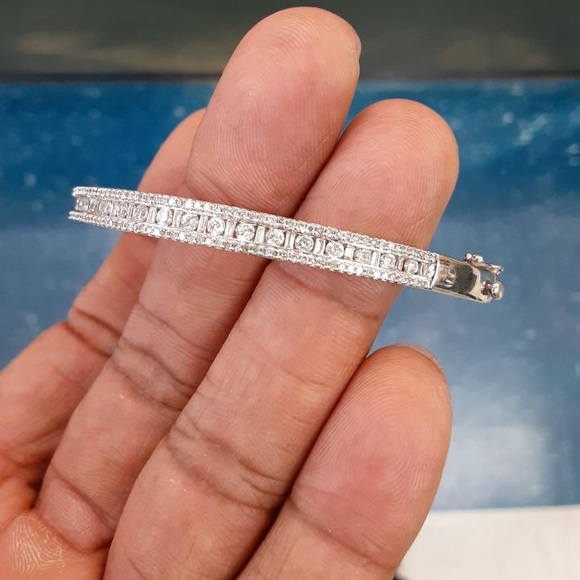 Diamond Bangle - Picture 2 of 5